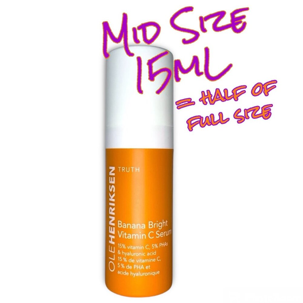 Ole Henriksen—Banana Bright 15% Vitamin C Serum—MID size (15mL) *New*